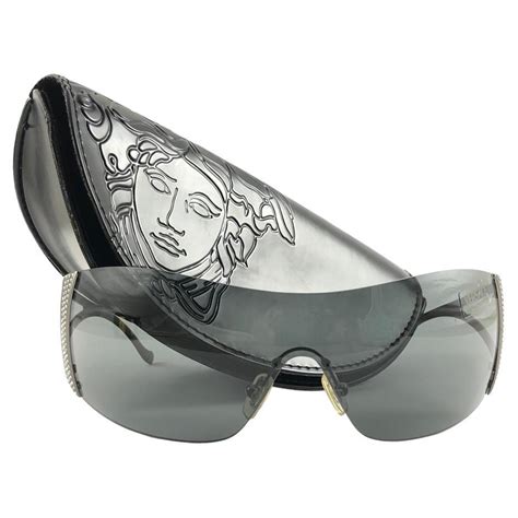 versace mod 2034|Vintage Versace mod 2034 Shield Gradient Matte Black .